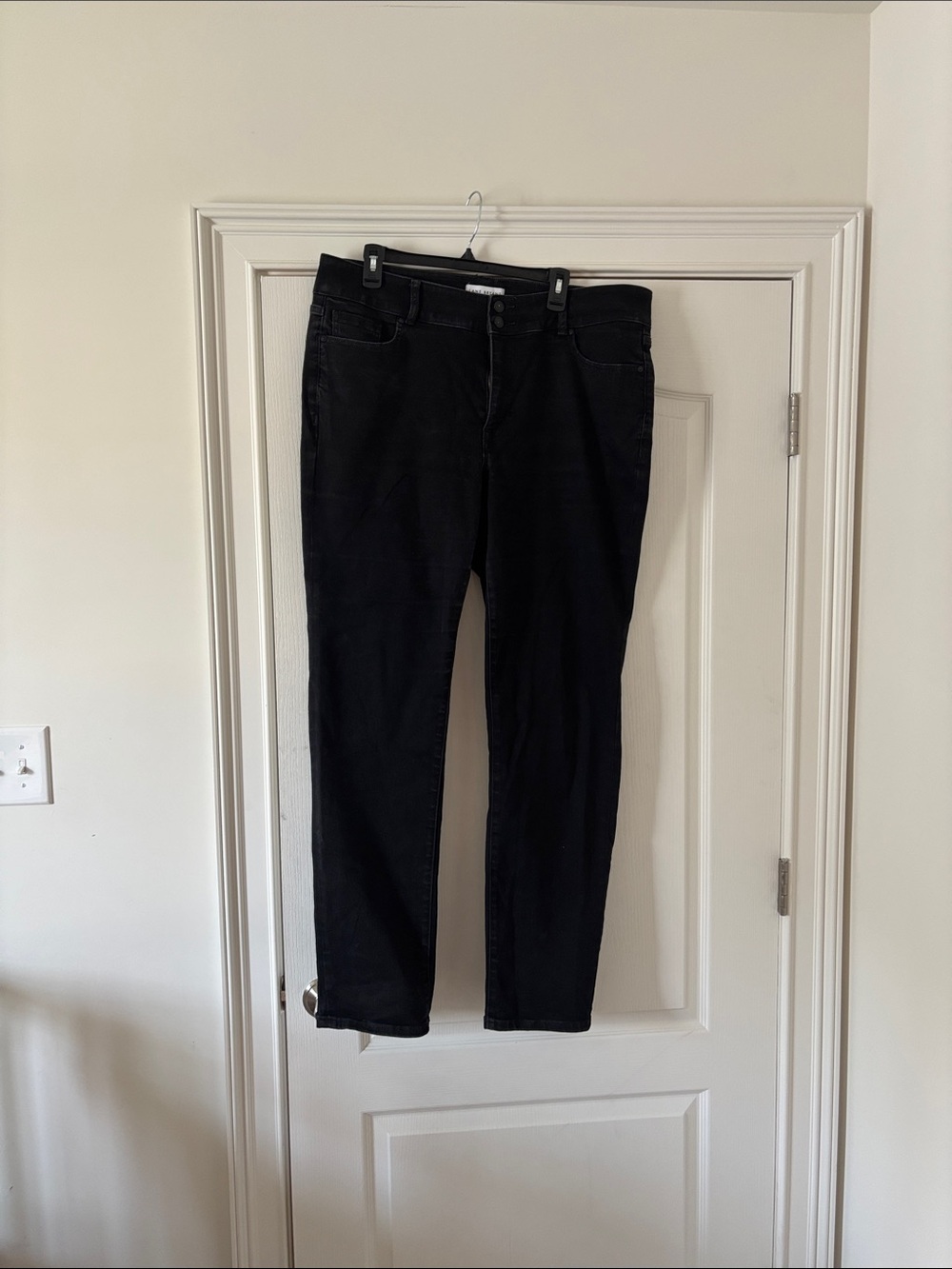 Lane Bryant Black Straight Leg Jean - 20 LONG/ TALL